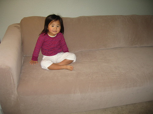 Slip Covered Couch