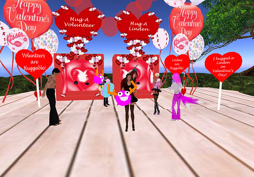 Garry Linden's kissing booth