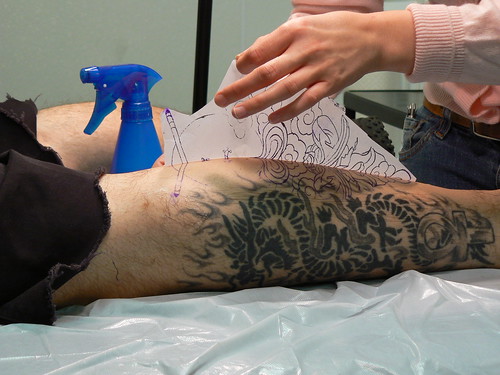 peeling tattoo. Ryan#39;s Tattoo - Peeling Off