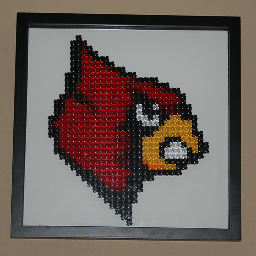 Louisville Cardinal Bird PixelBlock