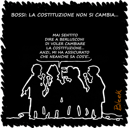 Bossi Berlusconi Costituzione