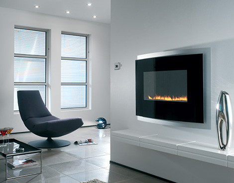 Modern Gas Fireplace