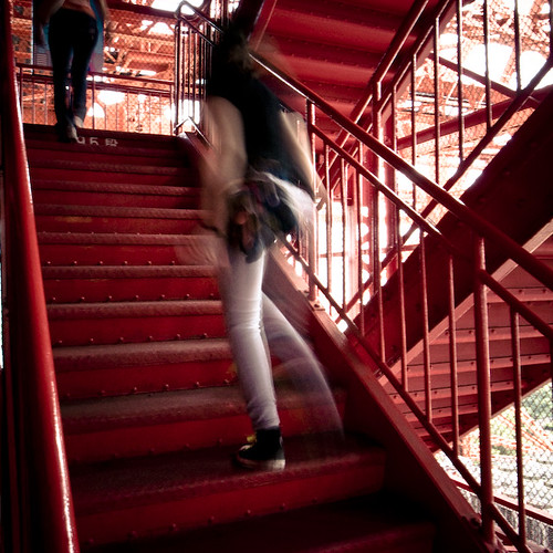 Up the Stairs, Tokyo Tower, Step 95