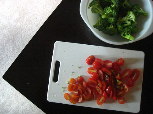 broccoli + tomatoes