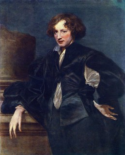 Sir Anthony van Dyck, a self-portrait of the the artist