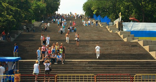 Potemkin stairs, Odessa ©  dmytrok