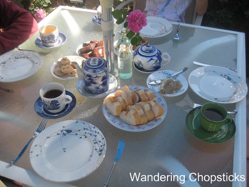 Afternoon Tea in the Garden with Portland from Glendora and Angel Face Roses 4