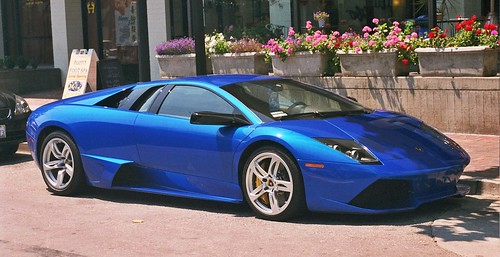 Blue Lamborghini Murcielago by JSmith831