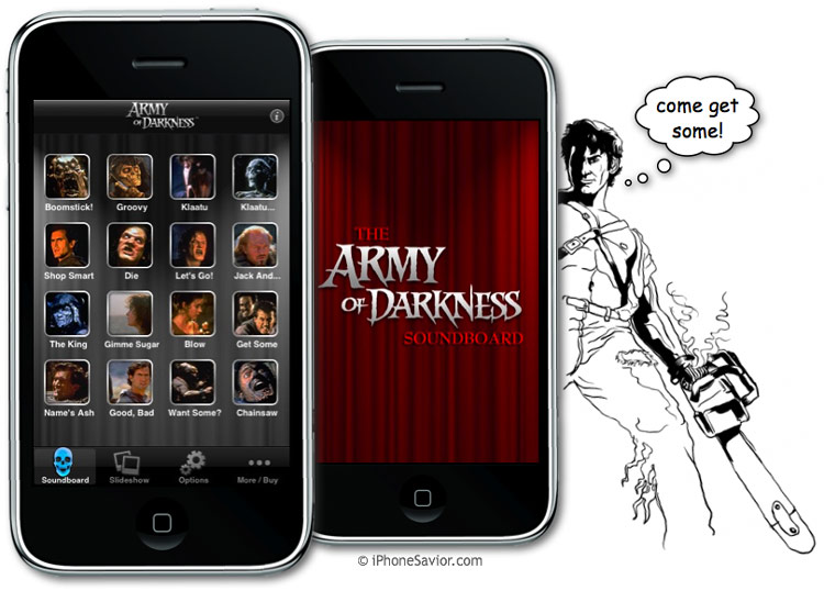 Army of Darkness iPhone App
