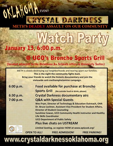Oklahoma Crystal Darkness Watch Party at UCO