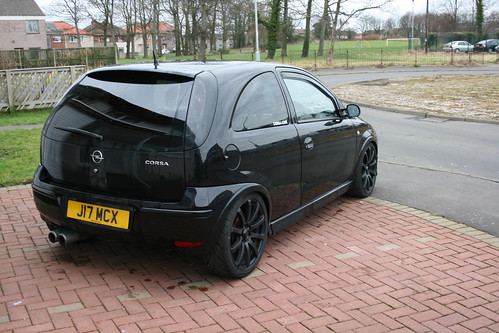 Vauxhall Corsa Modified Black. Quick photoshoot of the Corsa.