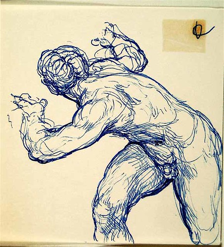 The Resurrection - Study for a figure