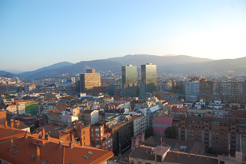 Atardecer en Bilbao