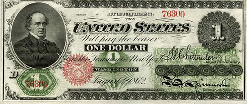 1862 One Dollar Bill