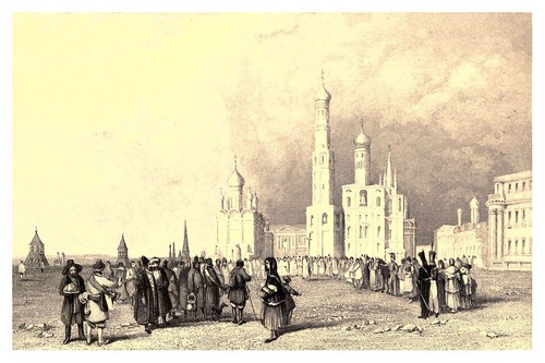 014-Torre de Ivan Velikoi-Moscow-A journey to St. Petersburg and Moscow 1836- Ritchie Leitch