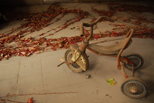 Tricycle in Mansion