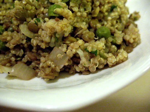 Quinoa and Lentil Pilaf