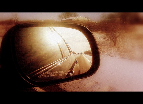 Objects in the rear view
