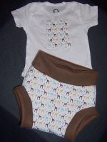 Chocolate Iced Giraffes Soaker Outfit Size Med