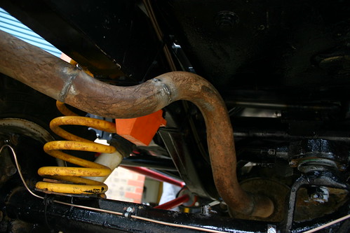 The rear exhaust