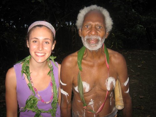 Hannah and Chief Saitol, Banam Bay,Malekula