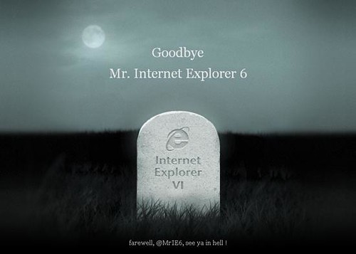 Good Bye IE6