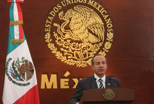 Mexico President Felipe Calderón