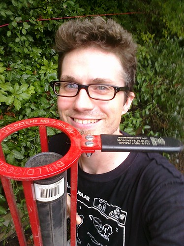 Me with my awesome new Bull Digger!