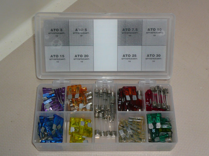 How about some fuses.  Every one you will ever need.  