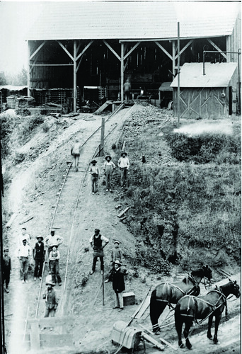 Turnbull Canyon Road. Building Turnbull Canyon. Workers building Turnbull Canyon in Whittier, CA back in 1892. For more photos of Whittier, please look at my Whittier Set (69