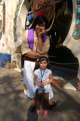 Amanda with Aladdin