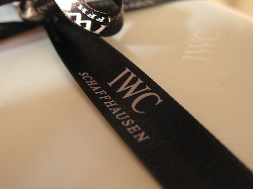 IWC　ラッピング　リボン