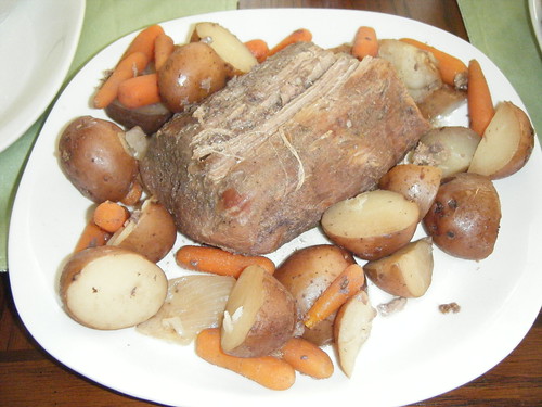 Pot Roast (Beef) w/ potatoes & carrots & onions
