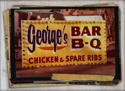 George's Bar B-Q by Kim Yokota