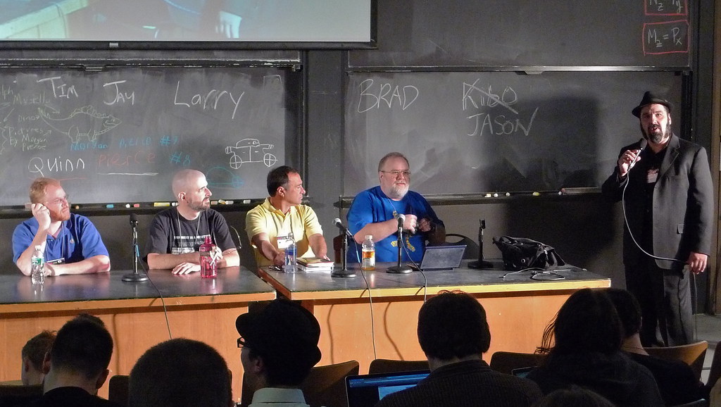 Heroes of Usenet panel @ ROFLcon