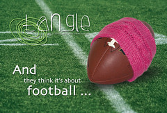 Tangle's superbowl sale postcard