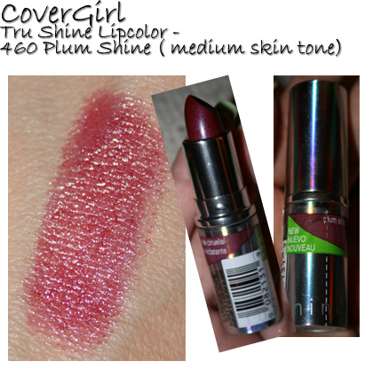 Covergirl - Tru Shine Lipcolor - 460 Plum Shine ( medium skin tone) Pris: 49,00