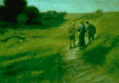 Walking to Emmaus by Fritz von Uhde