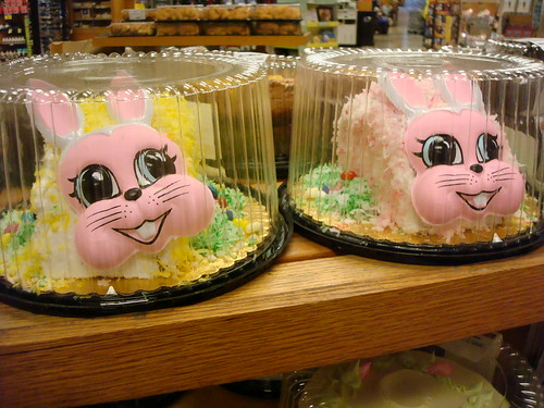 Scary Easter cakes