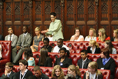 Young people at the Shine debate