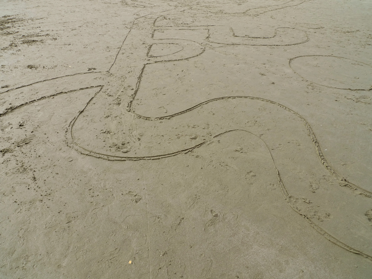 sand drawing