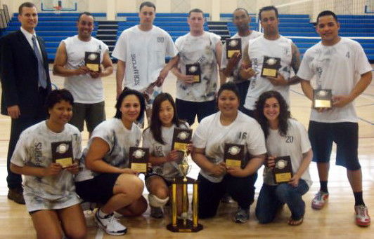 Volleyball Champs by USAG-Humphreys