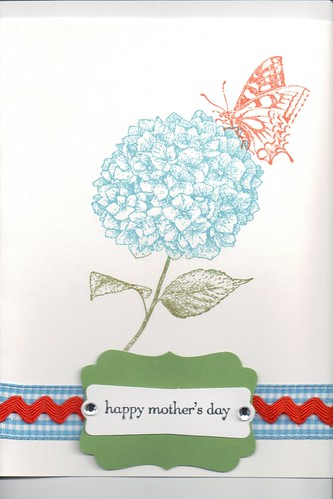 Day 117:  Mother's Day Butterfly Card