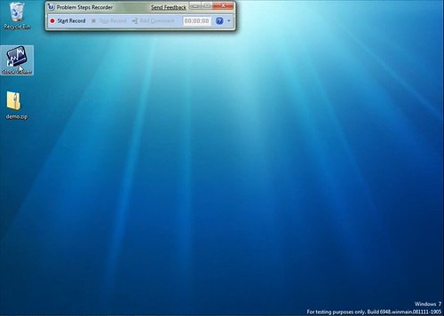 Windows 7 Screencasting tool? Problem Steps Recorder