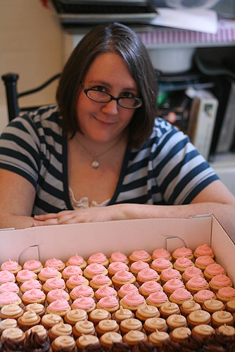 Me and the cupcakes