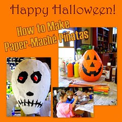 DIY: Halloween Paper-Maché Piñatas