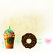 Starbucks + donut