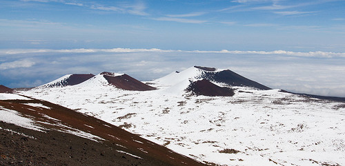 Cinder Cones on Mauna Kea Summit