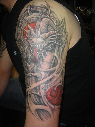 Tags: tattoo dragon draak
