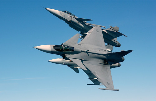 フリー画像|航空機/飛行機|軍用機|マルチロール機|サーブ39グリペン|JAS-39Gripen|フリー素材|